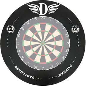 Dart Board Surround Ring, Protective EVA Wall Cover for Missed Throws,Easy Assembly for Home & Outdoor Use,Perfect Darts Accessory, Prevent Wall Damage with The Wall Protector Plate.
