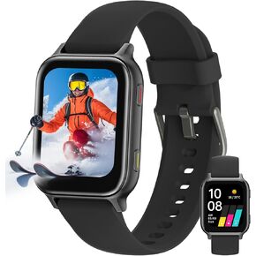 UMIDIGI Smart Watch Uwatch 5S for Men Women, SpO2 Oxygen Saturation Detection, Health and Fitness Tracker, 1.7" Touch Screen, 5ATM Waterproof, Heart Rate Monitor, Sleeping Tracking for Android iOS