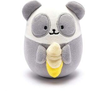 Anirollz Stuffed Animal Plush Toy – 3.5" Small Fabric Squishy Ball Doll | Soft, Warm, Cute, Comfort, Safe | Birthday Pillow with Kawaii Chick with Hamburger Chickiroll