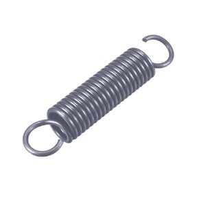 uxcell Extension Spring - 2.5mm Wire Dia , 18mm OD , 150mm Free Length Spring Steel Small Dual Hook Tension Spring