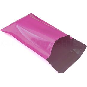 CleverDelights Magenta Poly Mailers - 5 "× 7" - 1000 حزمة - أكياس شحن ذاتية الاستخدام