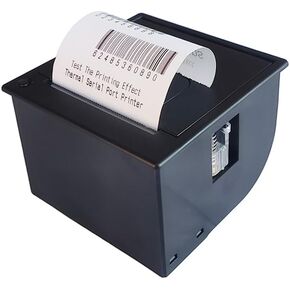 Black 58mm Ticket Micro Printer Embedded Thermal Bill Printing TTL Serial Port Receipt Printer Module 9V to 24V