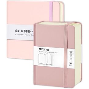 Mifuner Small Square 5x5 104 sheets 80gsm pink & 3.5x5.5 200 Sheets 105gsm Pink