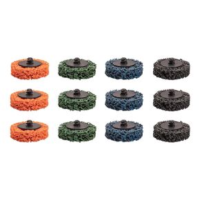 17 PCS 2 Inch Strip Disc, 2'' Die Grinder Sanding Disc, Abrasive Wheels & Discs, Die Grinder Attachments for Strips Paint, Cleans Welds, Removes Rust, Scale and Oxidation.