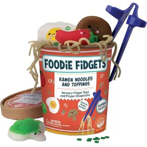 Mindware Foodie يملأ المعكرونة رامين والطبقة مجموعة من الألعاب اسفنجي للأطفال والبالغين - تتراوح أعمارهم بين 5 وما فوق