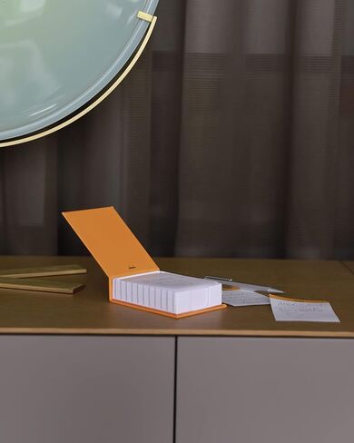 Rhodia cf194052 Notepads with Case, No. 13 (A6), 240 Sheets, 0.2 inch (5 mm) Grid, Glued Type in Saudi Arabia