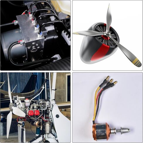 Meccanixity RC Plane Airplane Propeller Adapter ، فتحة 3.17 مم ومحول محول محور محور محور 6 ملم لوحدات تحكم سرعة محرك بدون فرش in Kuwait