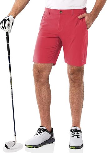 33,000ft Men's Golf Shorts 9" Dry Fit Stretch Golf Short UPF 50+ Lightweight Flat Front Golf Shorts with Pockets in Kuwait