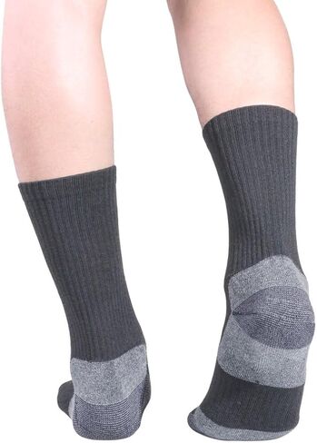 YUEDGE Women's Hiking Socks Moisture Wicking Gym Fitness Athletic Socks Casual Cushion Crew Socks for Women Size 5-12 in Kuwait