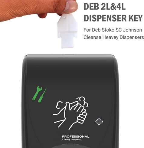 عبوتان من مفتاح موزع الصابون المتوافق مع موزعات الصابون Deb SC Johnson سعة 1 لتر in Kuwait