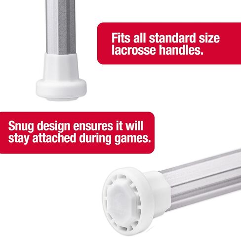 Silverfin Lacrosse End Cap |Lacrosse Stick Butt End Cap: Sturdy & Easy to Install|Lightweight,Durable Lacrosse Butt End Caps with Firm Grip for Superior Stick Control in Kuwait
