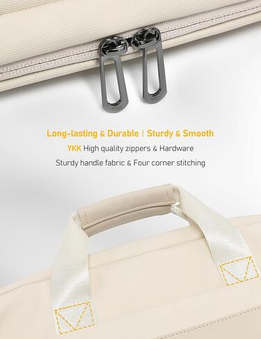 15-16.3 Inch Laptop Shoulder Bag Business Briefcase Water Resistant Computer Messenger Bags Compatible with MacBook Pro 16, MacBook Air 15 M4, HP, Dell, ASUS Notebook, Grey in Kuwait