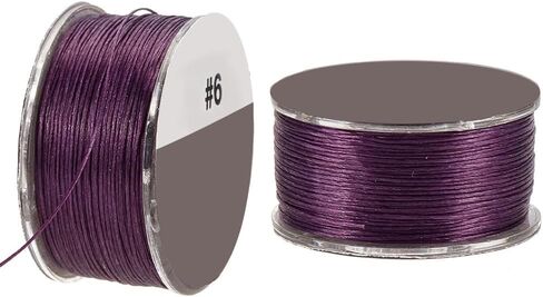 PH PandaHall 100 Yards 0.1mm Bracelet Strings Beading String Seed Bead Thread Sewing String Jewelry String for Leather Stitching Beading Jewelry Bracelets Necklace Making in Saudi Arabia