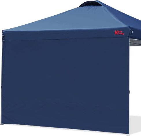 MASTERCANOPY Durable Pop-up Canopy Tent with 1 Sidewall (10'x10',Black) in Kuwait