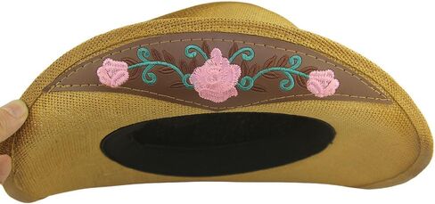 MINAKOLIFE Men's & Women's Western Style Cowboy/Cowgirl Straw Hat in Kuwait