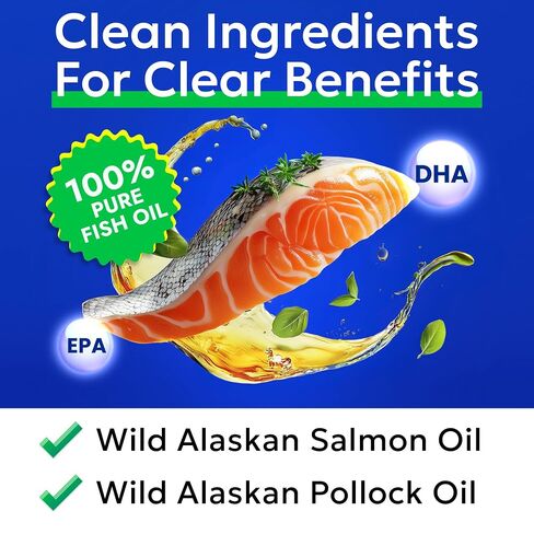BARK&SPARK Fish Oil for Dogs & Cats - Natural Omega-3 - Skin & Coat Support - Liquid Food Supplement for Pets - Natural EPA + DHA Fatty Acids for Joint Function, Immune & Heart Health 16oz - Sardines in Saudi Arabia