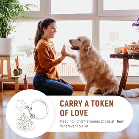 Moodmoon Dog Memorial Gifts for Loss of Dog,Pet Loss Sympathy Gift,Pet Memorial Stone,Dog Cat Passing Away Bereavement Remembrance Gift Basket for Friends Family (Heart) in Kuwait