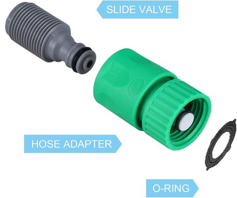 Outboard Quick Connect Flush Kit | Compatible with Yamaha and Honda Outboard Engines | Marine Flush Adapter | UV Stable and Durable Glass Filled Nylon Material in Saudi Arabia