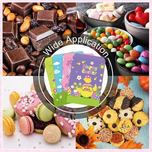 FullHawl 120 PCS Nurse Day Gift Facs Thank You Fares Lease Facs Week Week Paper Treat Pouches for Healthcare Worker Work Wrapping Gifts Fovors Forevors ، 4 Designs (Bright) in Saudi Arabia