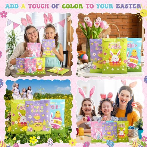 FullHawl 120 PCS Nurse Day Gift Facs Thank You Fares Lease Facs Week Week Paper Treat Pouches for Healthcare Worker Work Wrapping Gifts Fovors Forevors ، 4 Designs (Bright) in Saudi Arabia