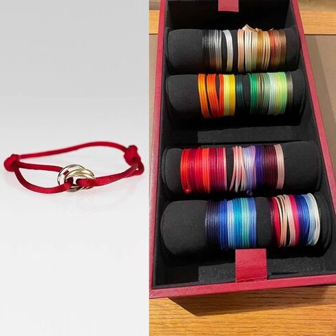 2mm Black Satin Cord String - 55Yds Chinese Knotting Cord Rattail Silk Rope for Bracelet Necklace Jewelry Making Macrame Trim in Kuwait