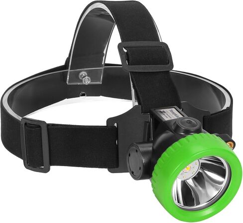 Mining Headlight Coon Hunting Light Mining Lights Rechargeable Mining Cap Lamp Flashlight 7 LEDs Explosion Proof Hard Hat BK3000 for Hunting Fishing Hiking(Blue) in Kuwait
