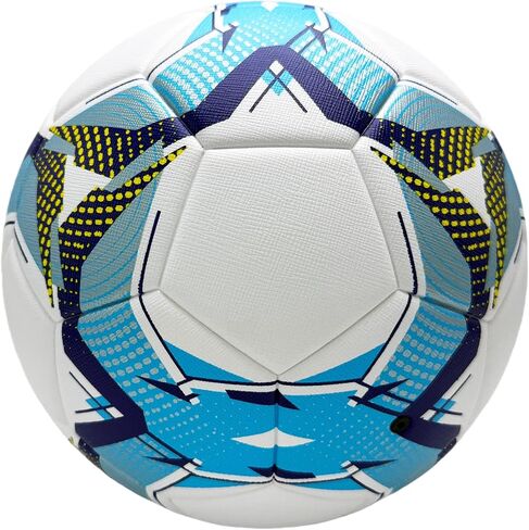 Green and White Soccer Ball Size 5 with Smooth Surface Waterproof Wear Resistant for Lawn Indoor Outdoor Sports Training Ball or Competition Balls in Kuwait