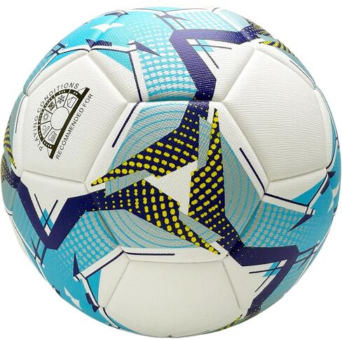 Green and White Soccer Ball Size 5 with Smooth Surface Waterproof Wear Resistant for Lawn Indoor Outdoor Sports Training Ball or Competition Balls in Kuwait