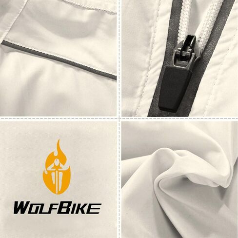 Cycling Jacket Jersey Vest Wind Coat Windbreaker Jacket Outdoor Sportswear in Saudi Arabia
