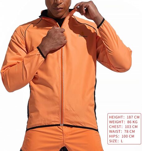 Cycling Jacket Jersey Vest Wind Coat Windbreaker Jacket Outdoor Sportswear in Saudi Arabia