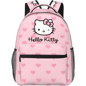 Cartoon Cute Cat Backpack Large Capacity Laptop Backpack Travel Backpacks For Unisex
