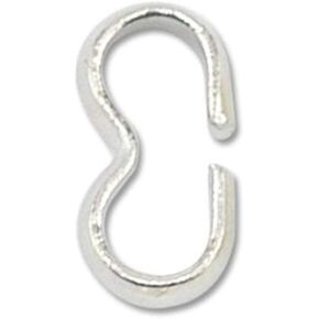 326B-414 Beadalon Quick Links تربط الفضة الخالية من النيكل ، مطلي ، 60 قطعة