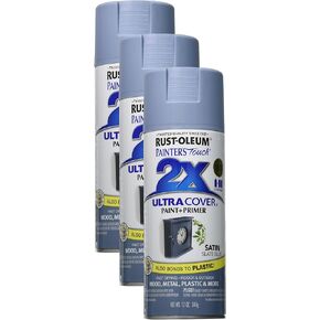 Rust-Oleum 334045 Painter's Touch 2x Ultra Cover Cover Paint ، 12 OZ ، Gloss Spa Blue (حزمة 2)