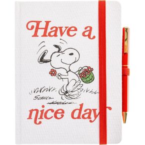 Graphique Yo Snoopy Post-Bound-Bound Pad ، الفول السوداني المفكرة ، صفائح مثقبة ، ملزمة غلاف ، 150 صفحة ، 5 "× 6"
