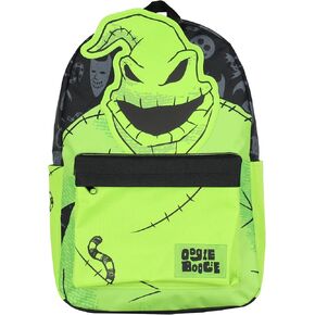 The Nightmare Before Christmas Oogie Boogie 3D Character 17" Backpack Laptop NBC Travel Book Bag Adjustable Straps