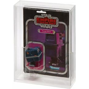 Premium Deep Acrylic Display Case for 3.75" Vintage & New Star Wars GI Joe Battlestar Galactica Black Hole Indiana Jones Buck Rodgers LOTR Carded Action Figures