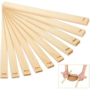10 PCS Guide Pottery Clay Tool Toolboard Mudboard for Polymer