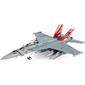 JC Wings | 1:72 Scale Model Military Aircrafts | EA-18G Growler, U.S. Navy, VAQ-132 Scorpions, 2021 | Model JCW-72-F18-017