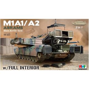 RM-5007 Model Kit M1A1/A2 Abrams مع داخلي كامل 2 في 1