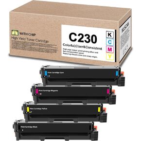 C235 C230 خرطوشة الحبر مجموعة عالية مع رقاقة جديدة 006R04391 006R04392 006R04393