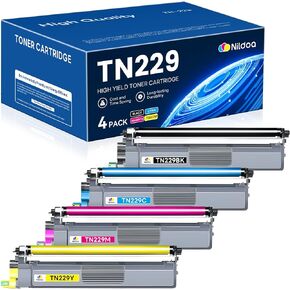 TN229 حبر خراطيش أسود السماوي السماوي أرجواني بديل أصفر للأخ TN2294PK TN-229 MFC-L3720CDW MFC-L3780CDW HL-L3280CDW HL-L3220CDW HL-L3300CDW HL-L3295CDW (1BK