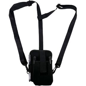 Barcode Scanner Chest Harness Holster, Mobile Computer Handheld Barcode Scanner Pouch Carrying Case Holder for USPS, Zebra, Symbol, Postal Scanners