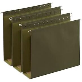 Staples BOX BOX BOUND FORTION FOLDER ، 3 "التوسع ، حجم الرسالة ، الأخضر القياسي ، 50/كرتون (ST418376-CCVS)