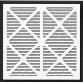 20x30x3 MERV 13 Air Filter Compatible with Zephyr VGF Series 20x30x3 Whole Home Deep Pleated Return Air Grille Filter, MERV 13 Air Filtration System, White 1 Pack