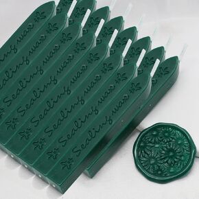12pcs شمع الختم العصي الأرجواني ، wasohling عصي الشمع ختم عتيقة مع فتيل لختم الختم الشمع ، أختام الشمع العتيقة لطوابع المغلف ، الدعوات ، ختم الحروف (الأرجواني)