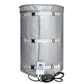 Drum Heater,Industrial Grade/Weather Resistant Drum Heating Blanket,30 Gallon Drum Heater Fixed Thermostat 150℉,Insulated Band Heater Pail Heater Barrel Heater