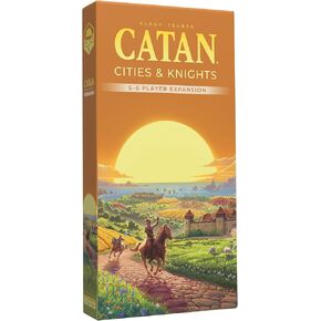 CATAN Cities & Knights 5-6 Player Board Game Extension (6th Edition) Add More Players, Strategy Game for Kids & Adults, Ages 12+, 3-6 Players, 90-120 Minute Playtime, Made by Catan Studio