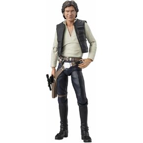 BANDAI Spirits S.H. Figuarts Star Wars Episode 4: A New Hope Han Solo -Classic Ver.- (Star Wars: New Hope) Approx. 5.9 inches (150 mm), PVC & ABS, Pre-Painted Action Figure