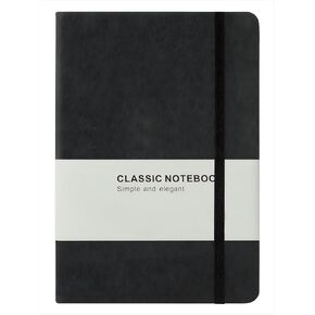 مجلة Black Notebook Journal A5 المجلة ، دفاتر غلاف فوتوغرافي للتنفيذية