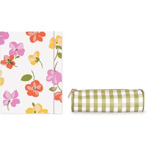 Kate Spade New York ، مجلة الكتابة المبطنة مع Case Case ، Vegan Leathe